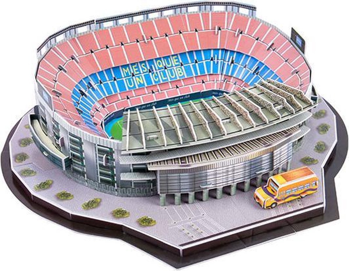 3D puzzel voetbalstadion Barcelona - Camp Nou - foam - voetbal - 3D puzzelen