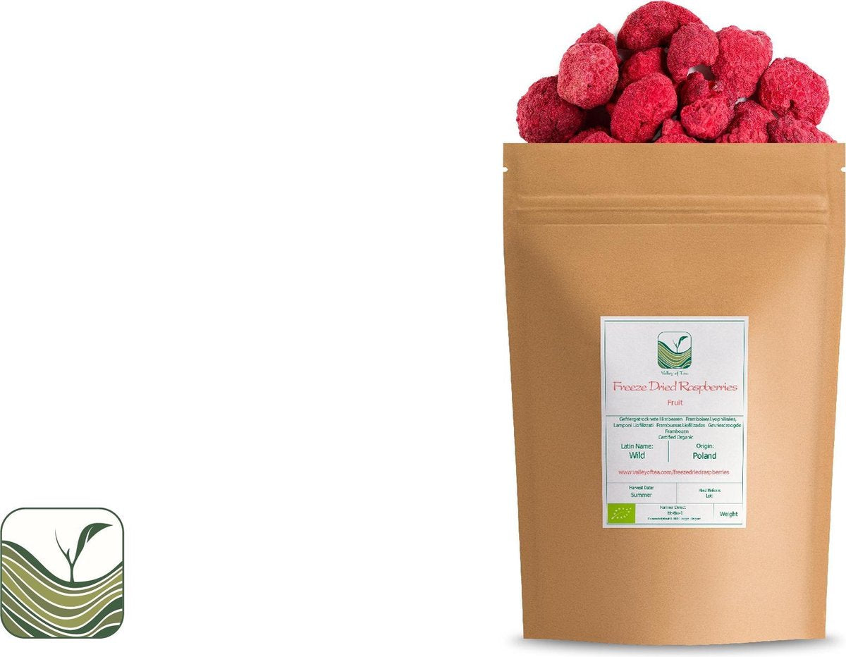 Gevriesdroogde Organische Frambozen - 40g