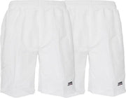 2-Pack Donnay Sportshort - Korte broek - Sportbroek - Maat L  - Mannen - Wit
