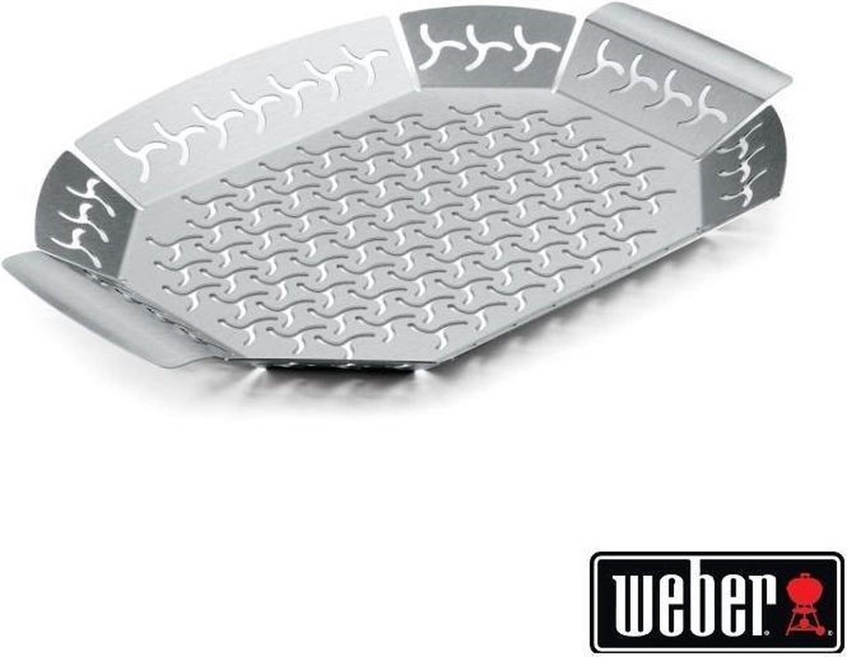 WEBER Groentemand - Roestvrij staal - Groot model