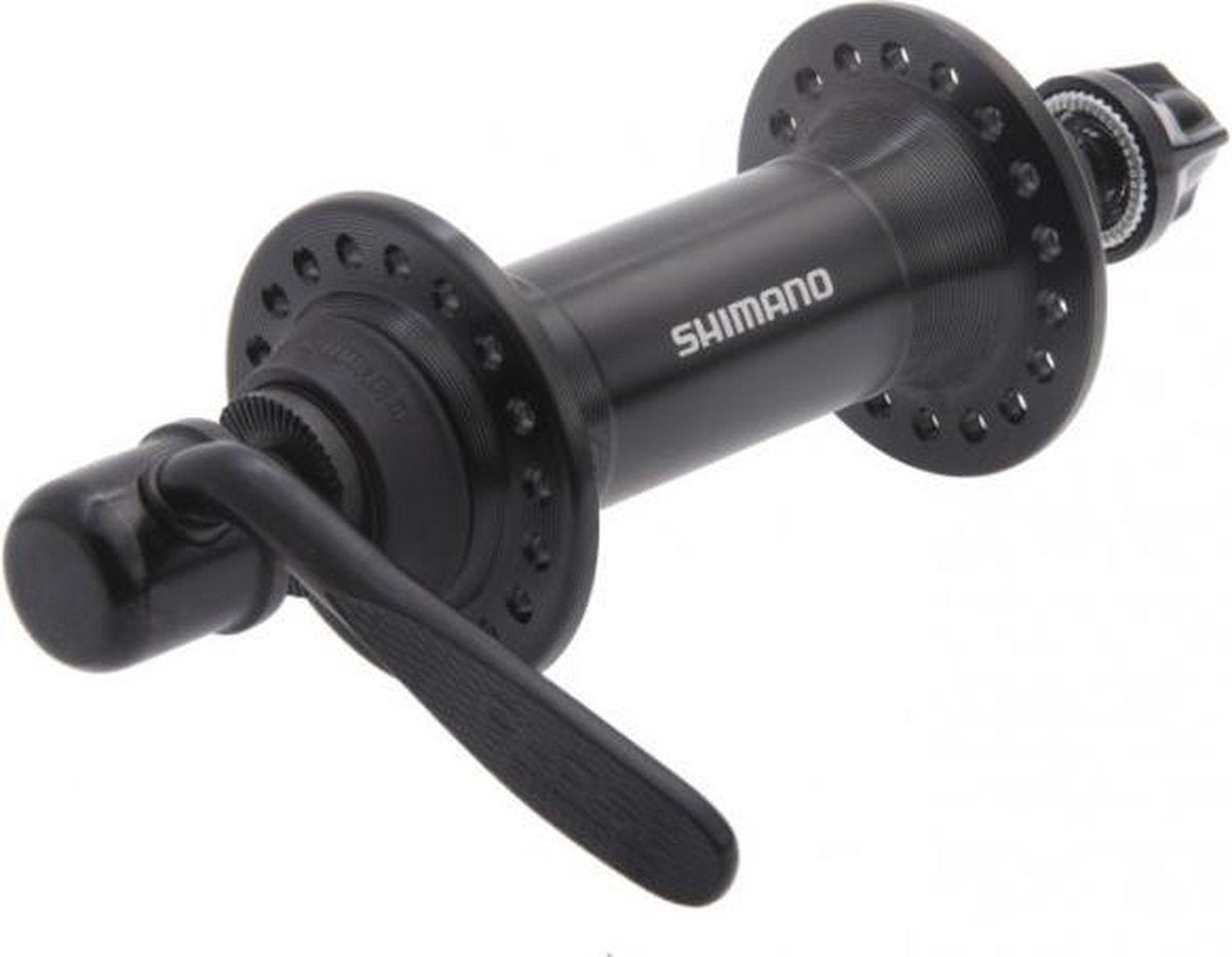 Voornaaf SHIMANO RM70 QR  36-gats Zwart