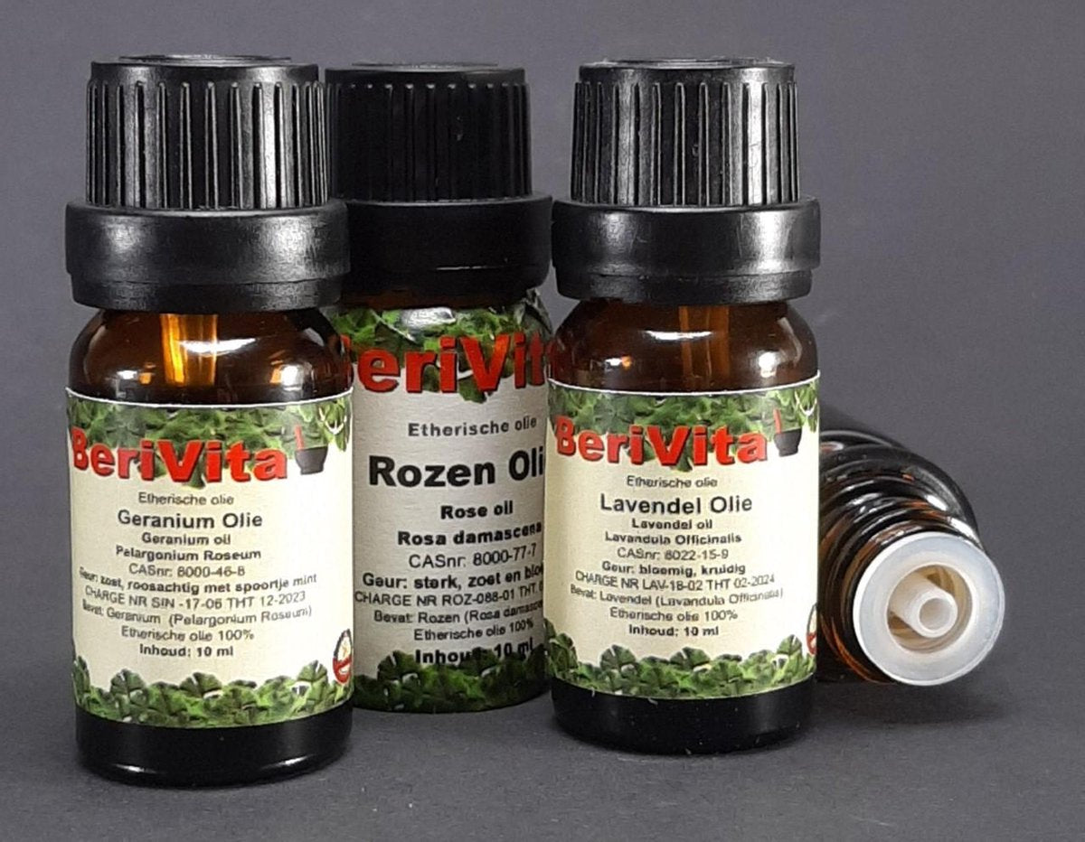 Bloemen Etherische Olie Set - Rozenolie 10ml
