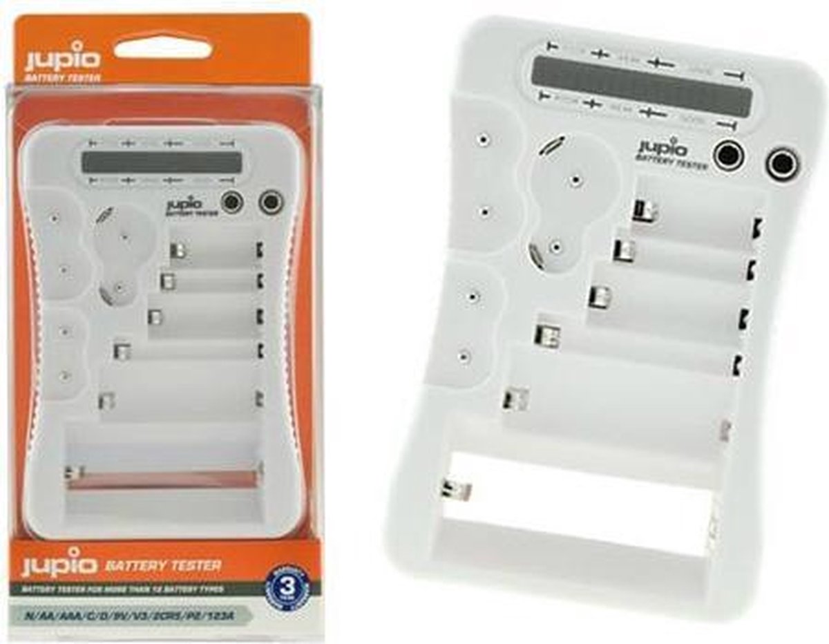 Jupio acculader - Jupio Battery Tester