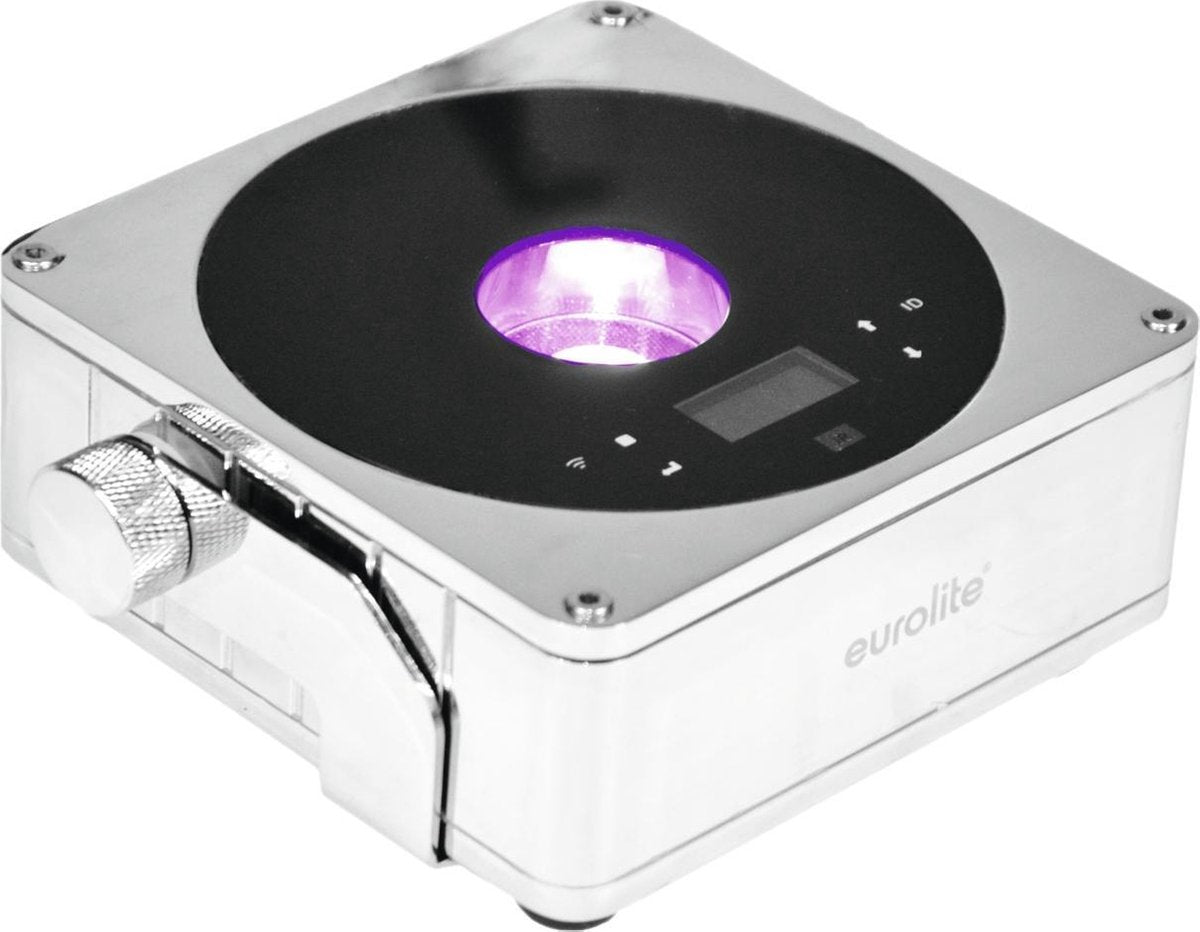 EUROLITE AKKU IP Flat Light 1 chrome - LED Uplight
