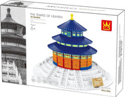 Wange 5222 Architecture - The Temple of Heaven Beijing - 973 bouwstenen - Lego Compatibel - Bouwdoos