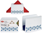 Servethouder Tosca Blauw Plastic