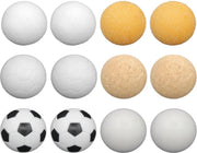 Tafelvoetbal Balletjes Kurk 35mm Set PE PU Abs Kickertafel Onderdelen