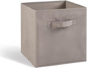 COMPO Opberglade - Stof - 27x27x28 cm - Grijs