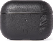 DECODED AirCase Pro Split – AirPods Pro Full Grain Leren Case (Zwart)