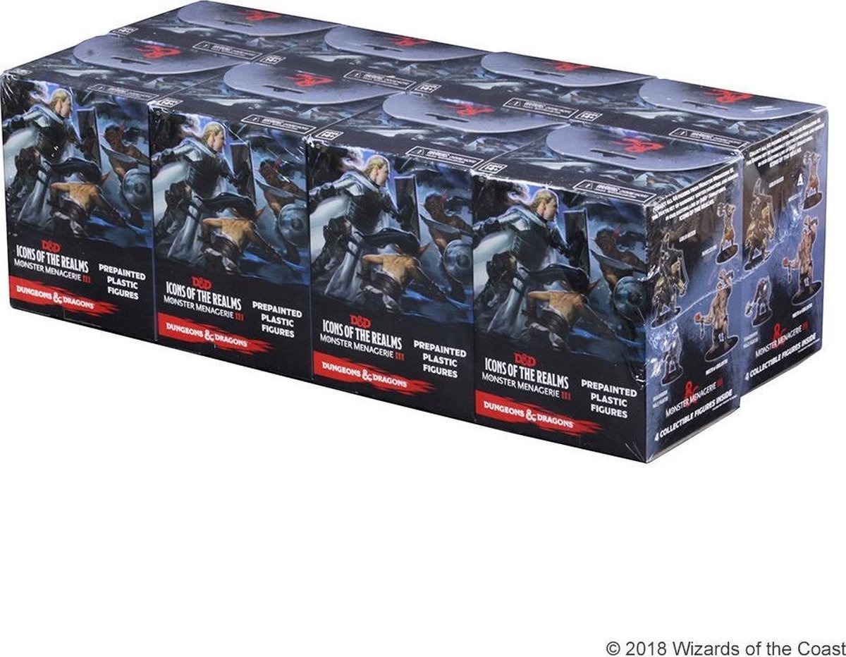 Dungeons and Dragons: Icons of the Realms - Monster Menagerie 3 Booster Brick