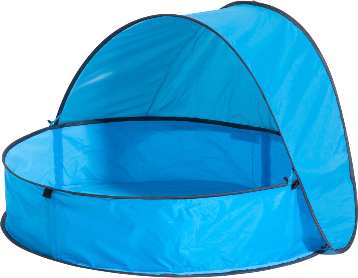 Deryan Pop-Up 3-in-1 baby zwembadje -  Anti-UV 50.   - Babybadje - Kinderbadje mini frame zwembad 90cm x 90cm