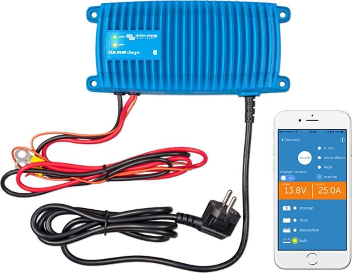 Victron Blue Smart IP67 Charger 12/25 (1+si)