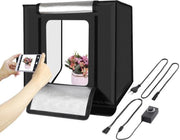 Professionele Foto Studio - Foto Box - Foto Studio met LED - 80 x 80 x 80 cm - LED - 3 kleuren - PULUZ