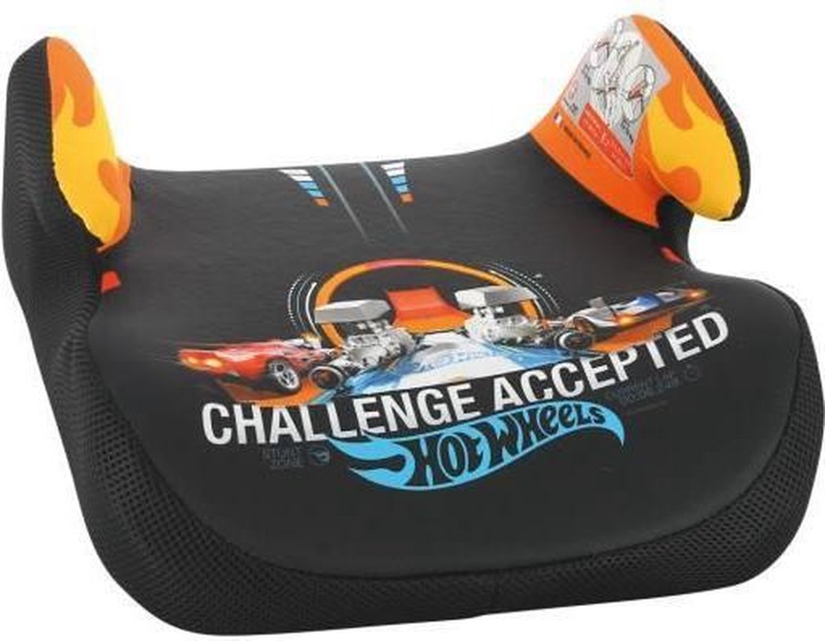 HOTWHEELS Topo Comfort Group 2/3 lage stoelverhoger - 15 tot 36 kg - Oranje