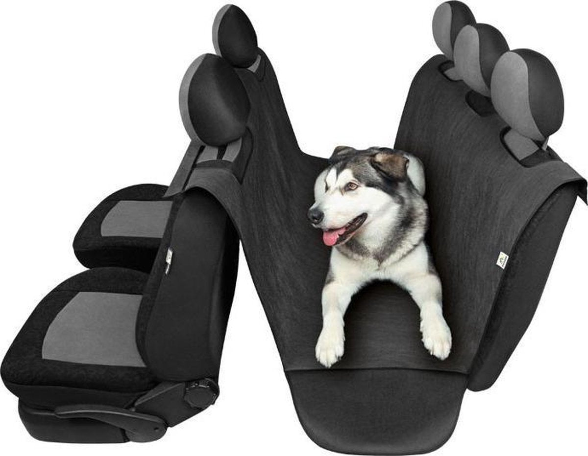 Kegel-błażusiak Beschermhoes - autostoelbeschermer - voor vervoer honden - zwart