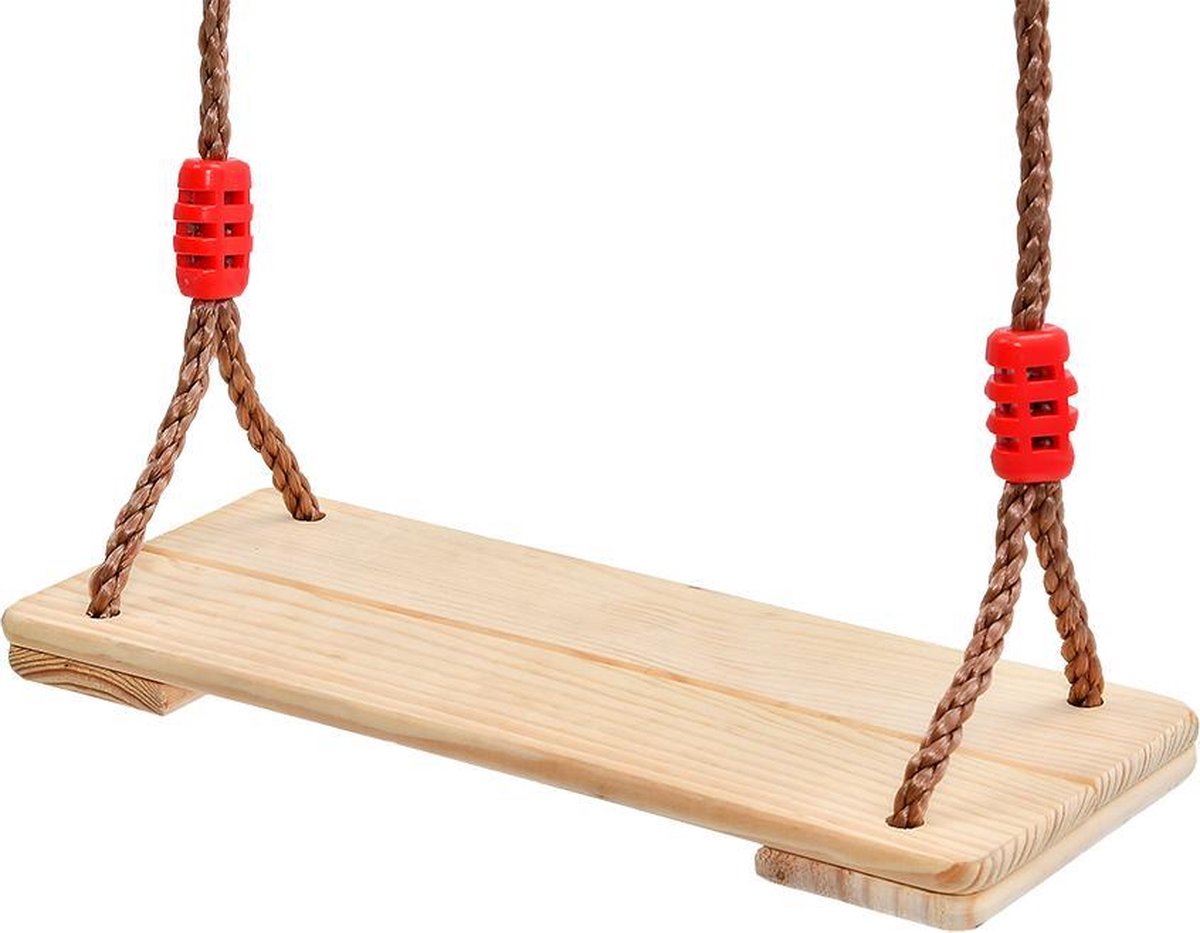 Houten kinderschommel – Schommelzitje – schommelplank – houten schommel plank
