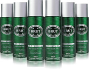 Brut deospray original 200 ml - voordeelverpakking - 6 stuks