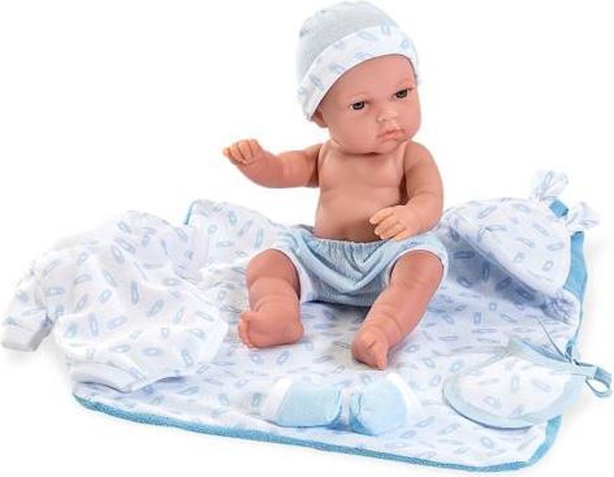 Arias pop blank NATAL 33 cm blauw