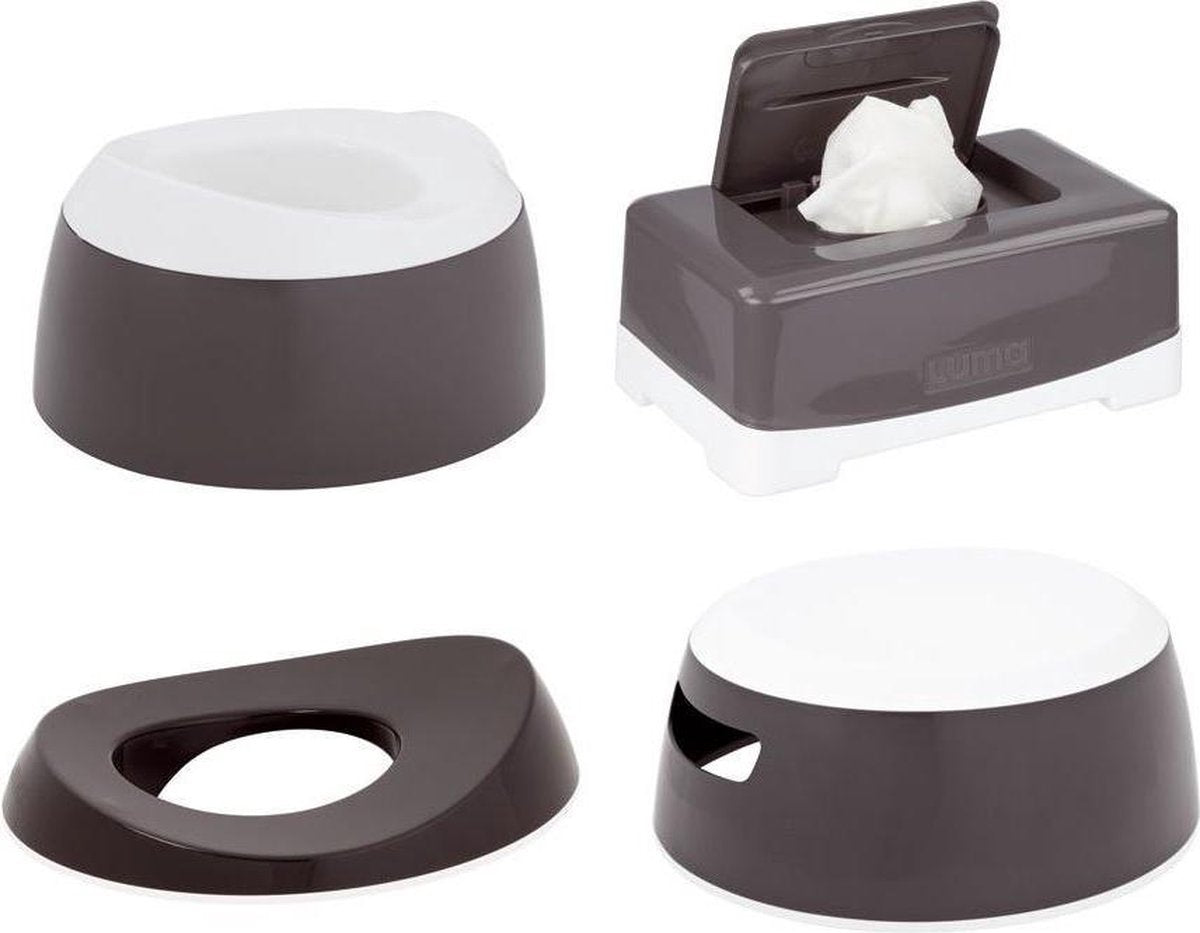 Luma Toilet trainingsset - Dark Grey