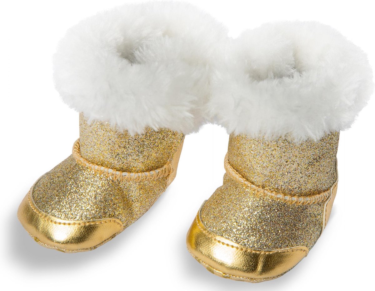 Poppenschoenen Goud