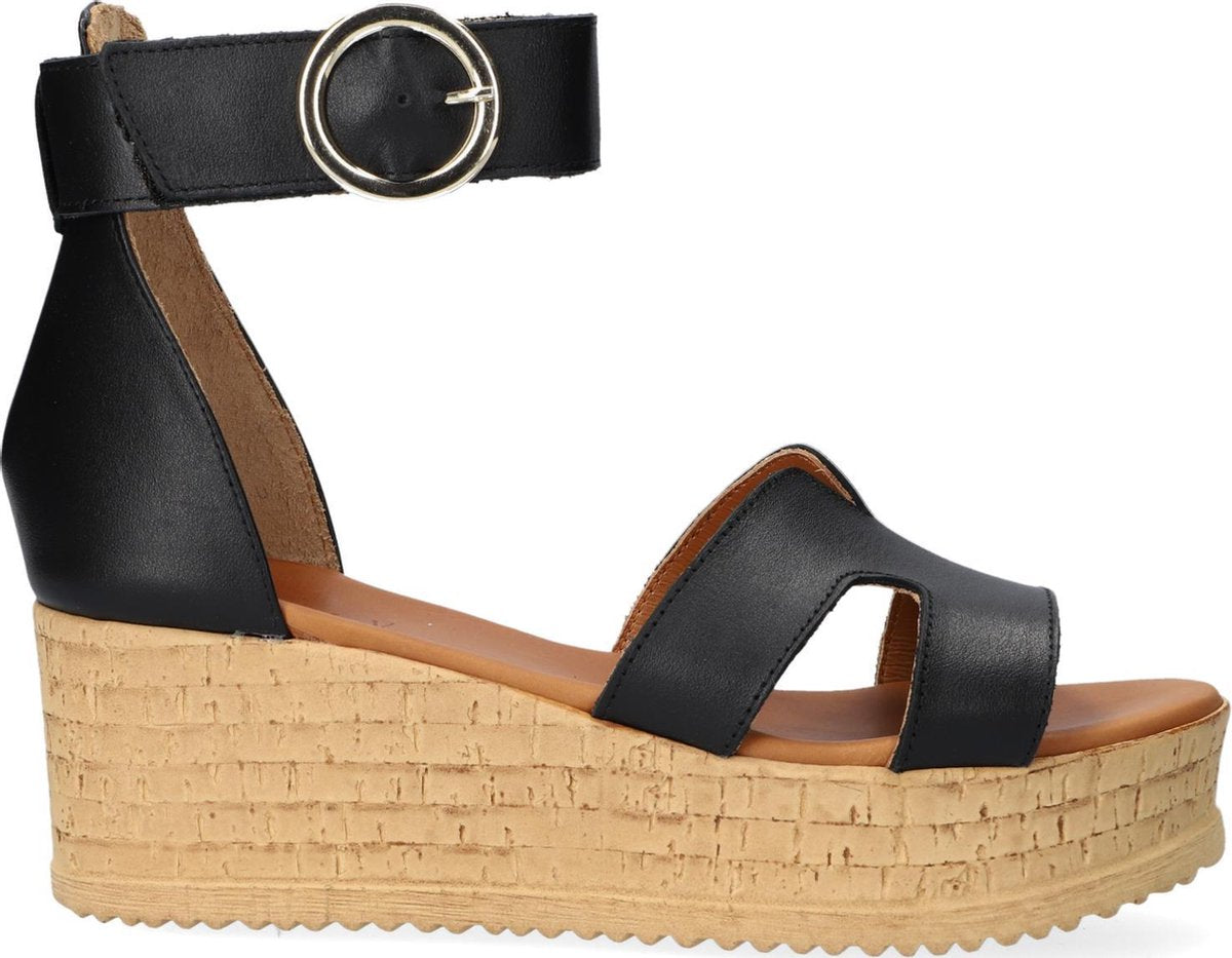 Notre-V Z3867 Sandalen - Dames - Zwart - Maat 37
