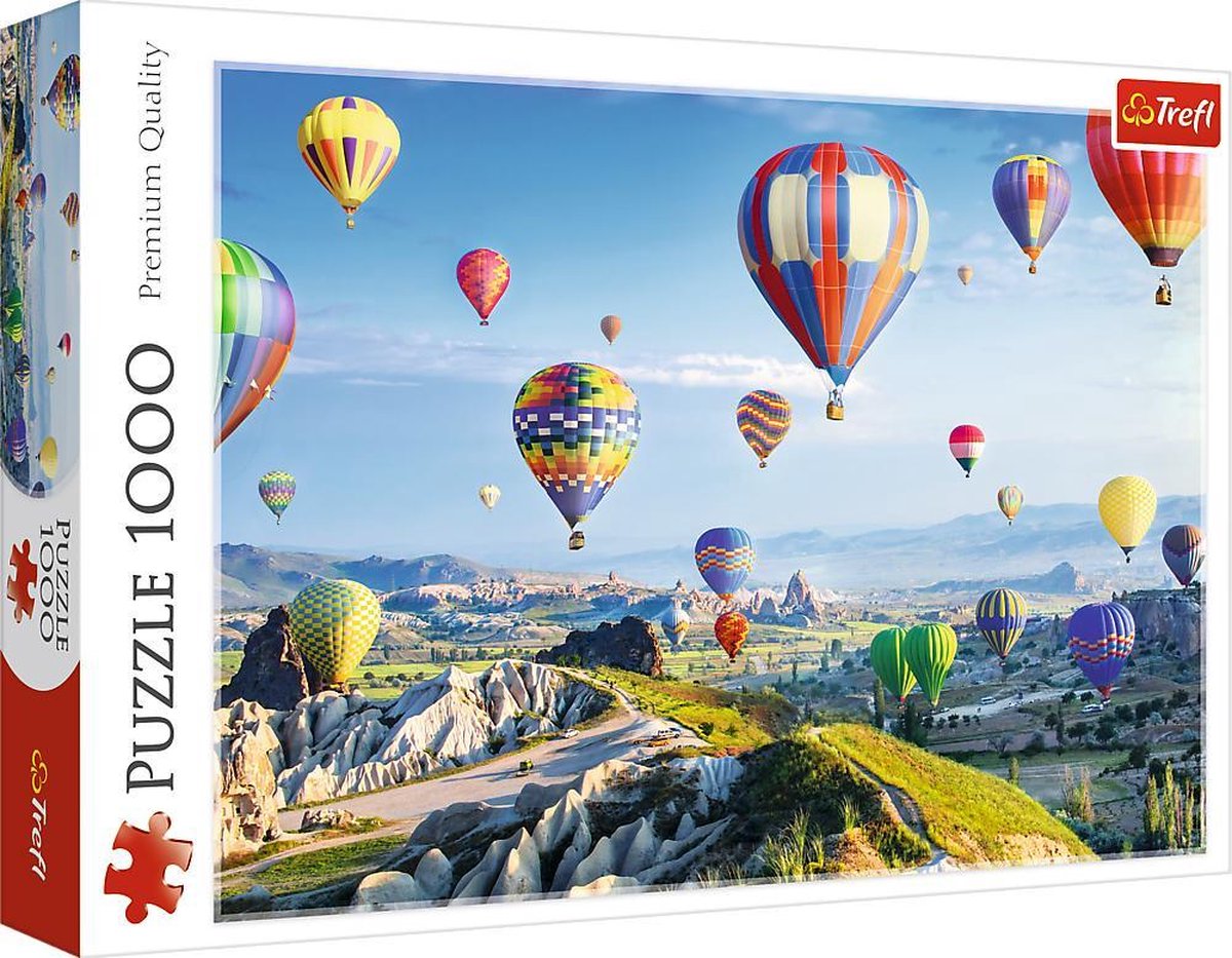 Legpuzzel Uitzicht over Cappadocie: 1000 stukjes