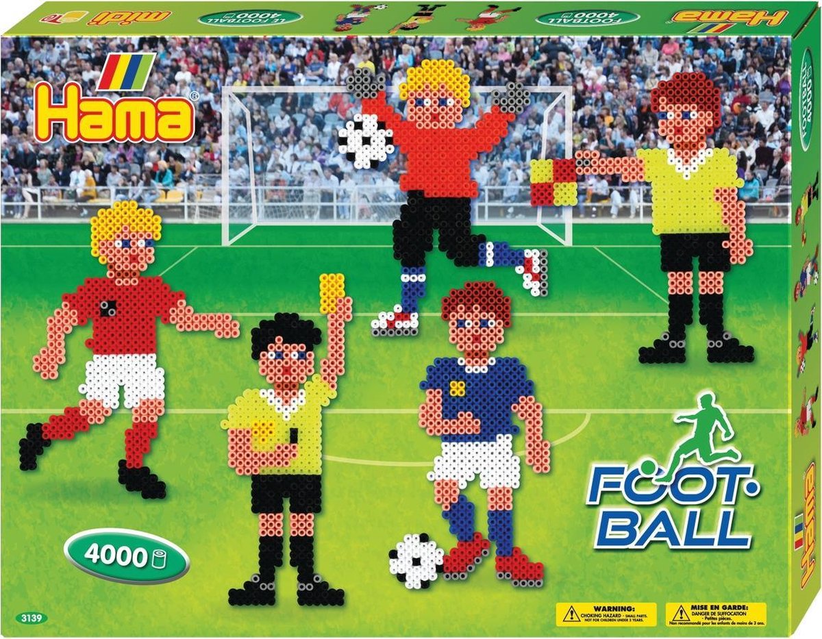 Creatief | Strijkkralen - Hama 3139 Football 4000st.