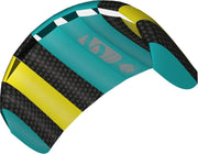 HQ Symphony Beach III 1.3 Aqua R2F - Matrasvlieger - Beginner - Blauw - 2 lijns - Polsbanden