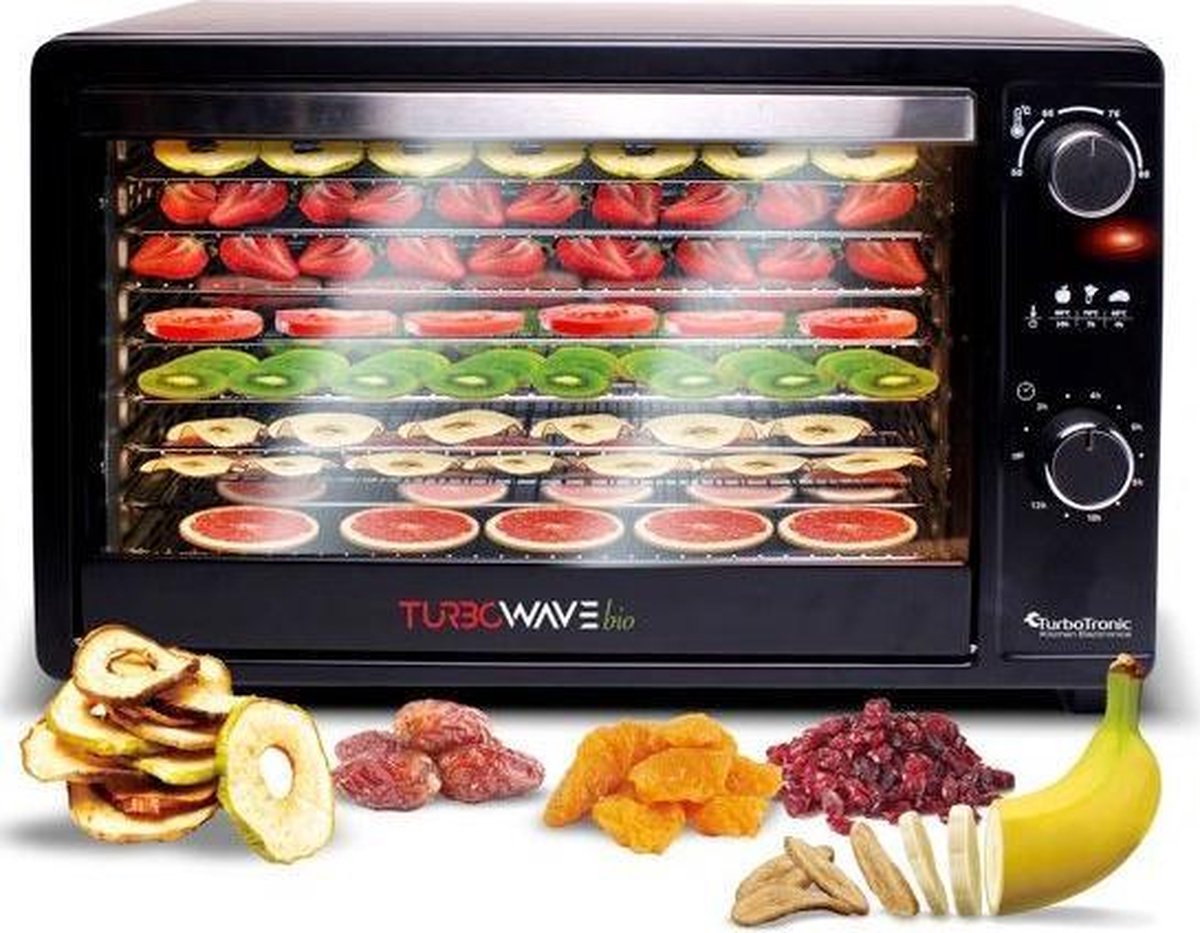 Z-line Metalen Voedseldroger - 650W - Zwart - 30 Liter - TT-FD30