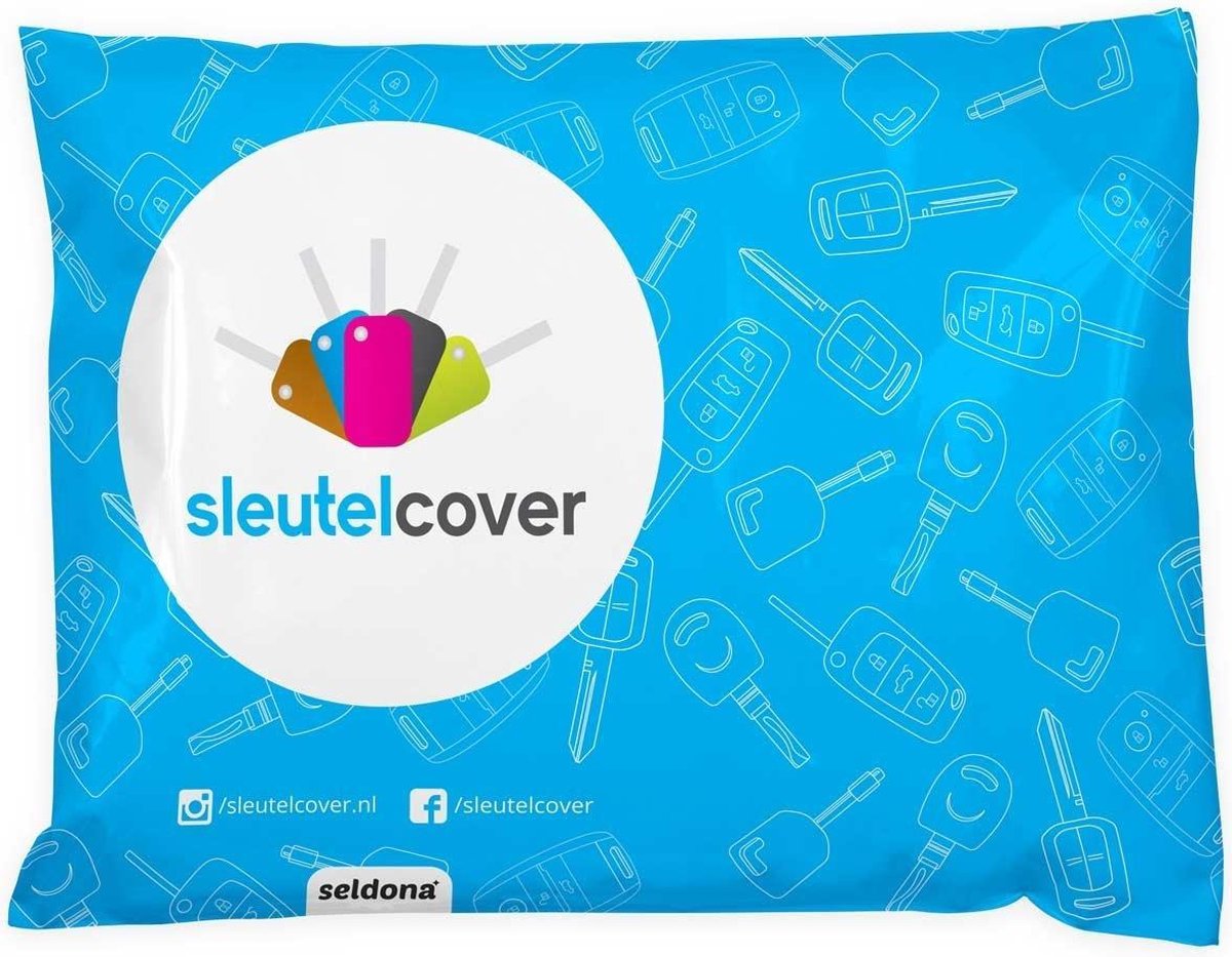 Opel SleutelCover - Roze / Silicone sleutelhoesje / beschermhoesje autosleutel