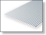 Evergreen Scale models Gegroefd 0.5mm N car siding
