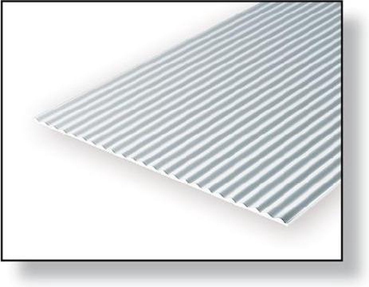 Evergreen Scale models Gegroefd 0.5mm N car siding