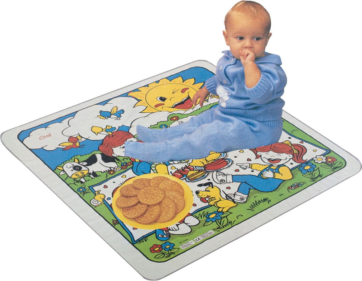 Grote speelmat 90x90 plastic