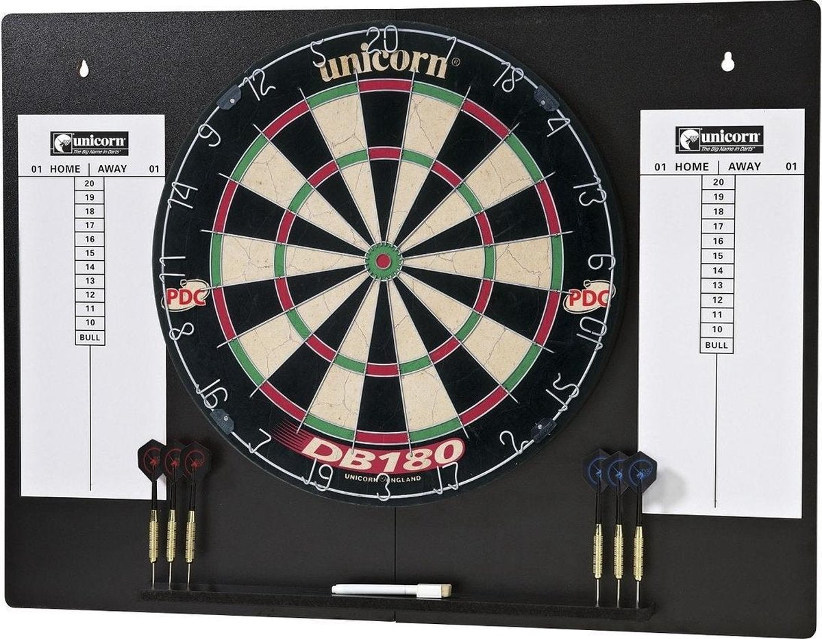 Unicorn DB180 Complete Home Darts Centre - complete set