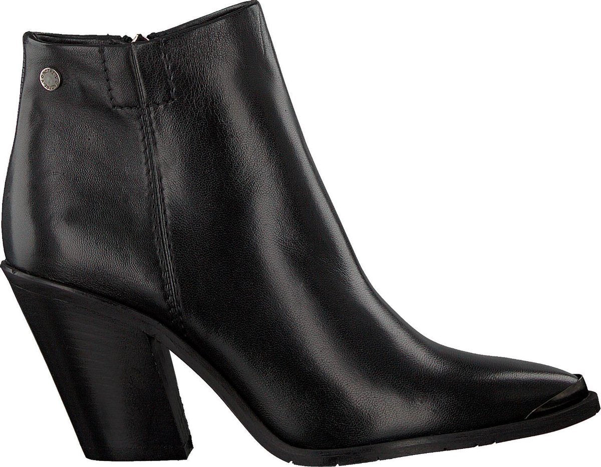 Notre-V Ai42a Enkellaarsjes - Enkelboots - Dames - Zwart - Maat 39