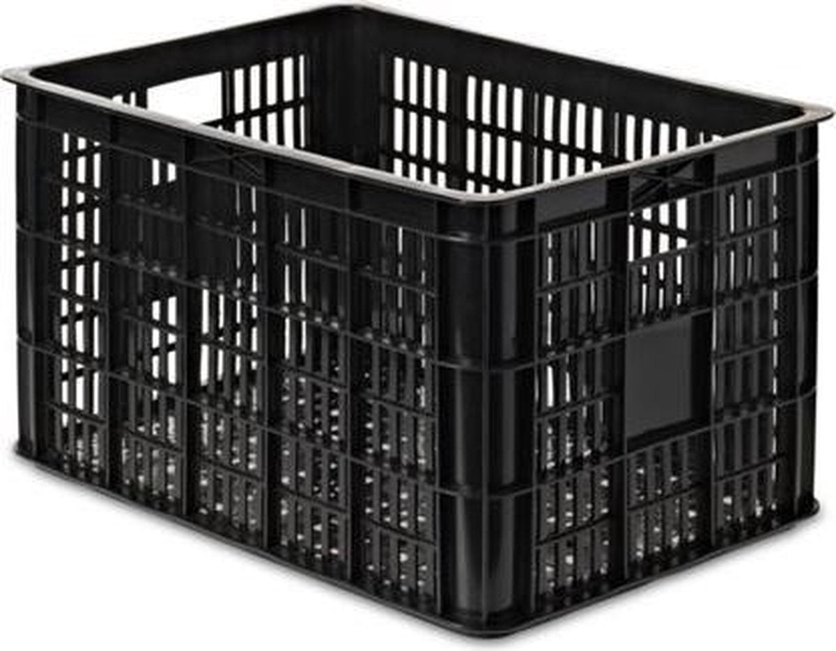 Fietskrat Basil Crate large 50 liter - zwart