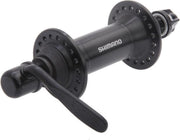 Voornaaf Shimano RM70 QR  36-gaats - zwart