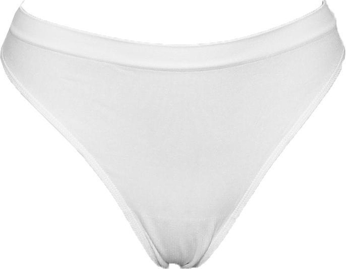 Perini dames string microfiber  - S  - Wit