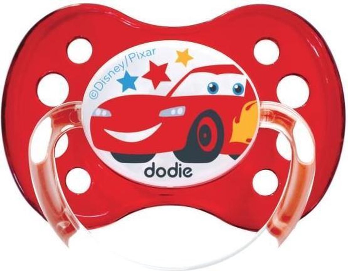 DODIE Anatomische fopspeen Duo A68 - vanaf 6 maanden - Disney Cars