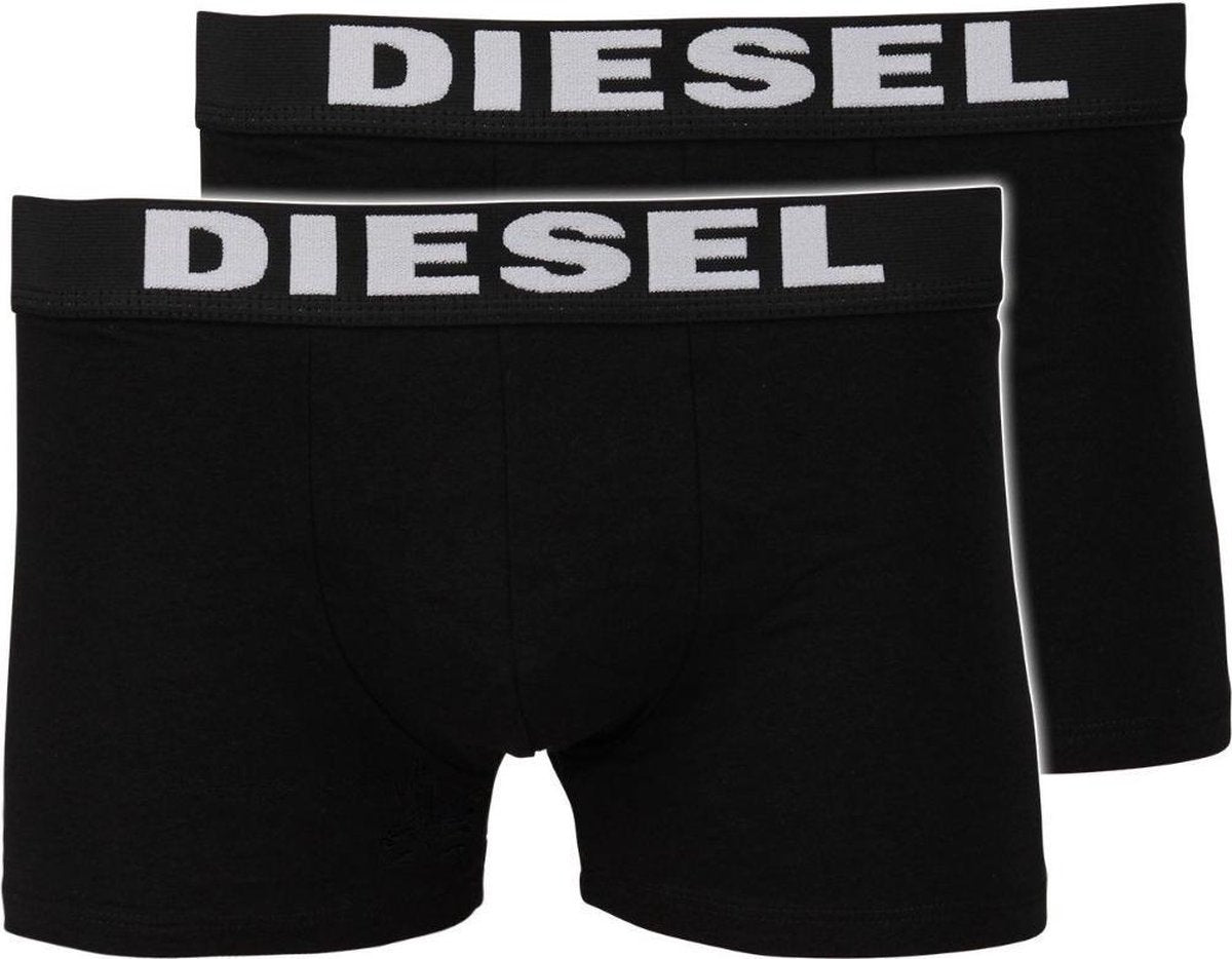 Diesel - Heren Onderbroeken 2-pack boxers - Zwart - Maat L