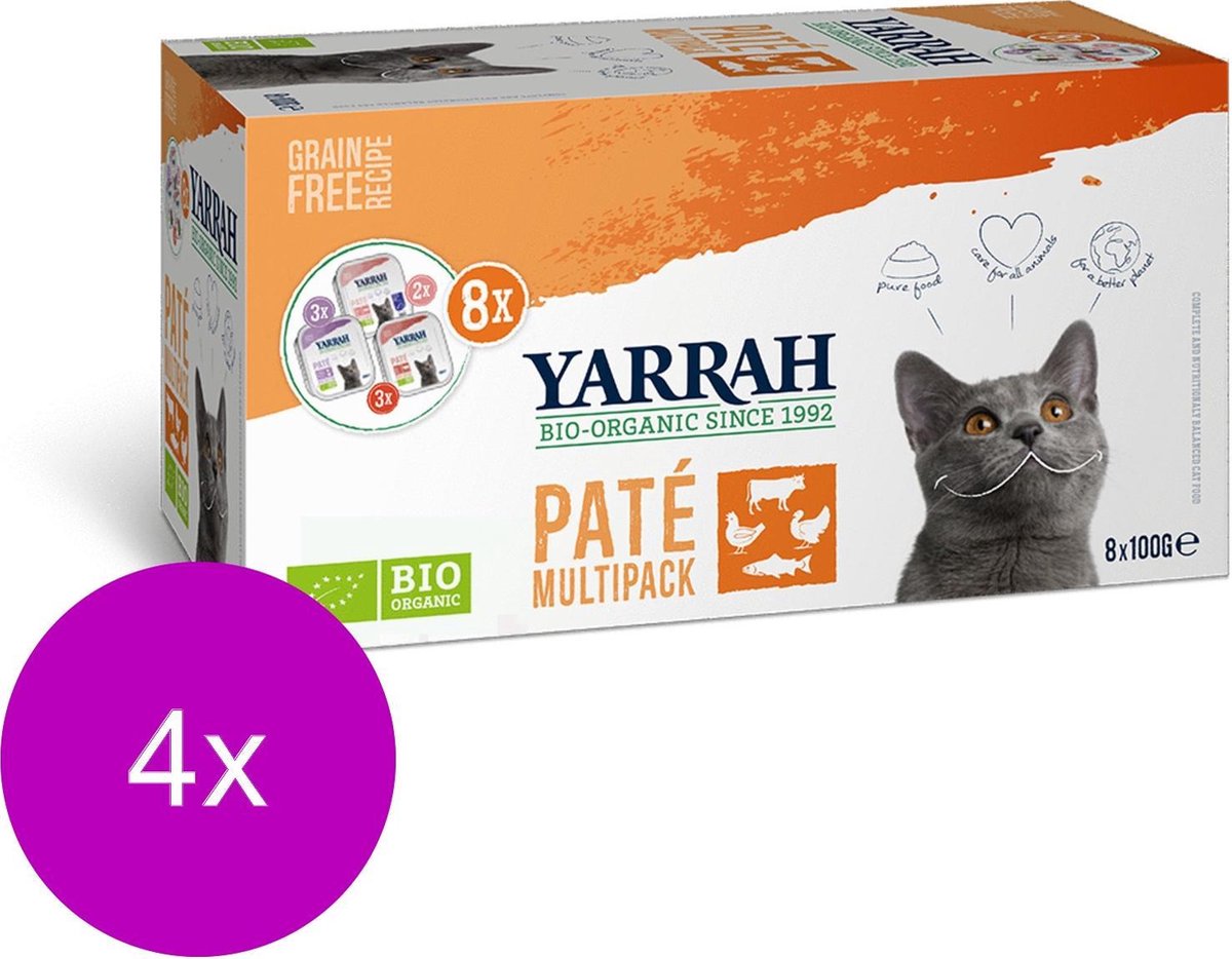 Yarrah Bio Kat Mult-Pack Alu Kuip - Kip