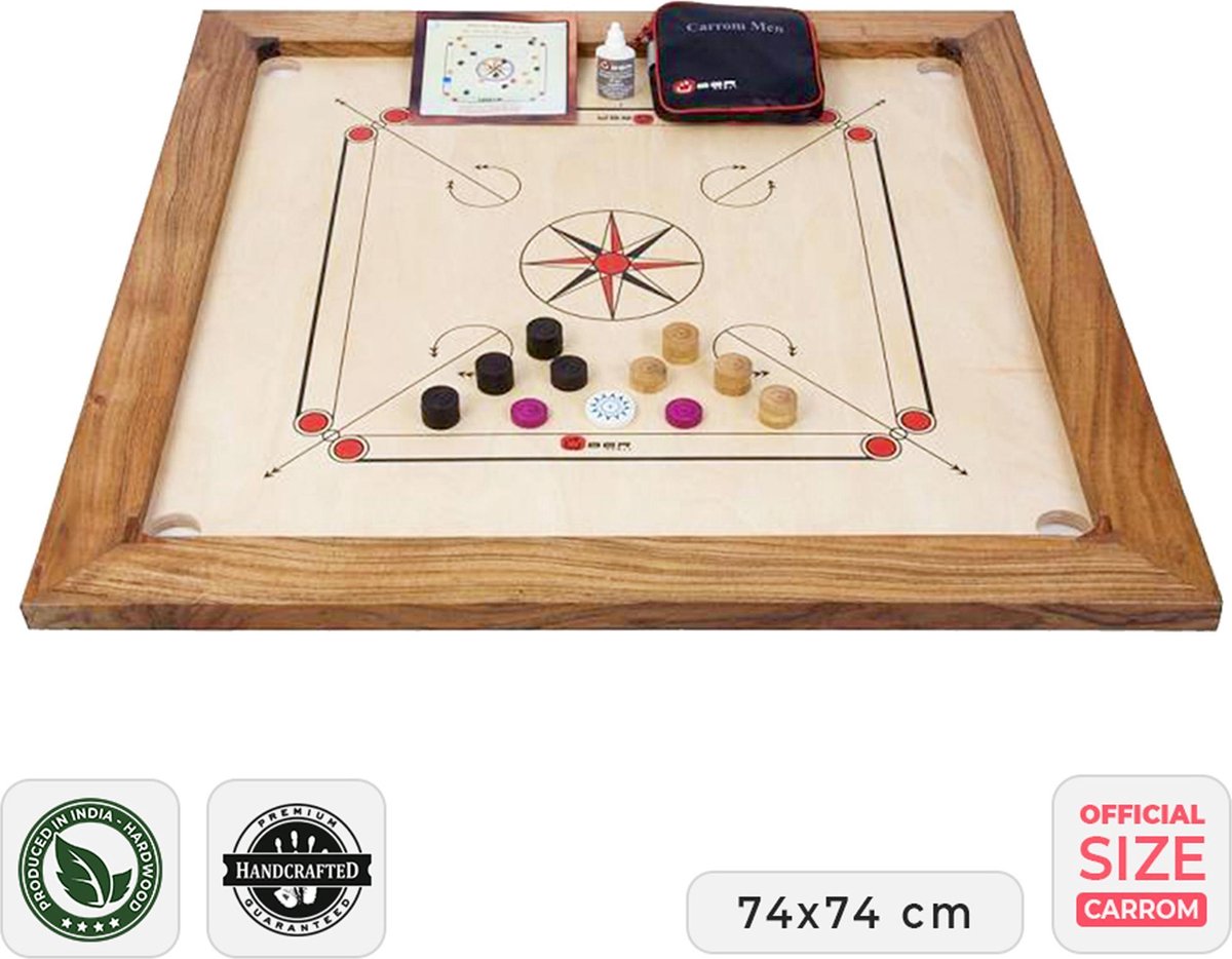 Toernooi Carrom set. Professioneel bord