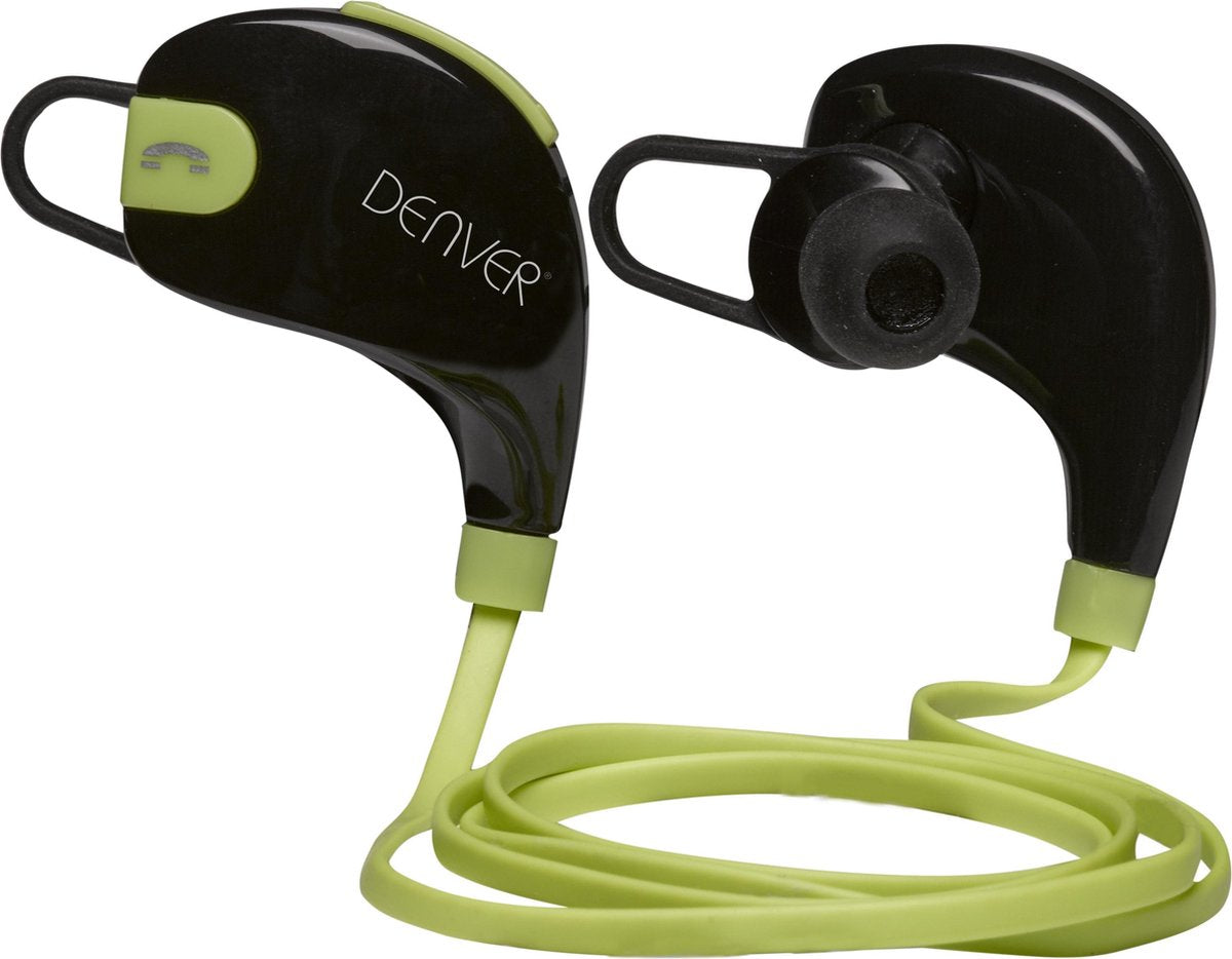 Denver BTE-100 - Draadloze in ear oordopjes met Bluetooth - Groen