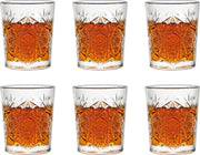 Libbey shotglas Hobstar - 60 ml / 6 cl - 6 stuks - vintage design - vaatwasserbestendig - hoge kwaliteit