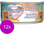 Renske Kat Adult Verse 70 g - Kattenvoer - 12 x Tonijn&Papaja