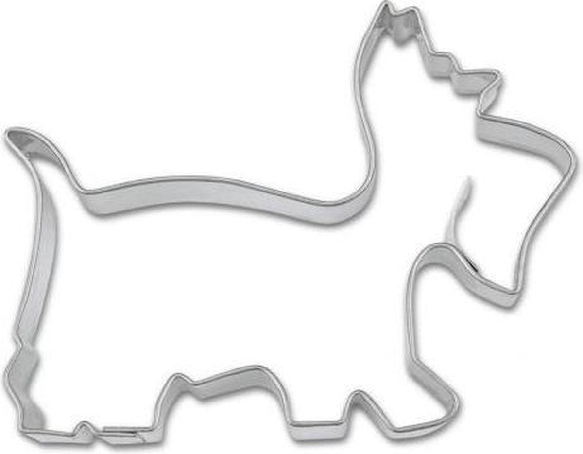 Uitsteker RVS - hond / westie terri�r - 7 cm - St�dter