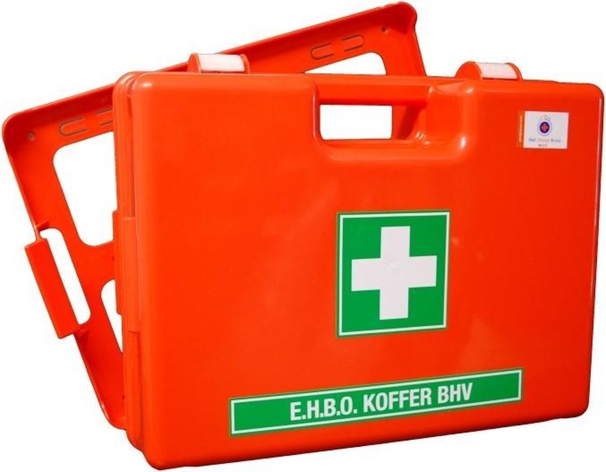 Oranje Kruis EHBO Verbandkoffer BHV Groot