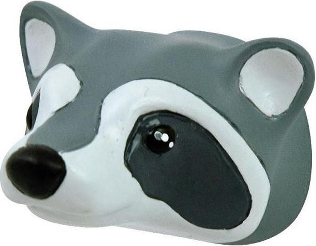 The Zoo Wandhaak Racoon Junior 6 Cm Polystone