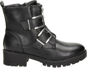 Dolcis dames bikerboot - Zwart - Maat 41