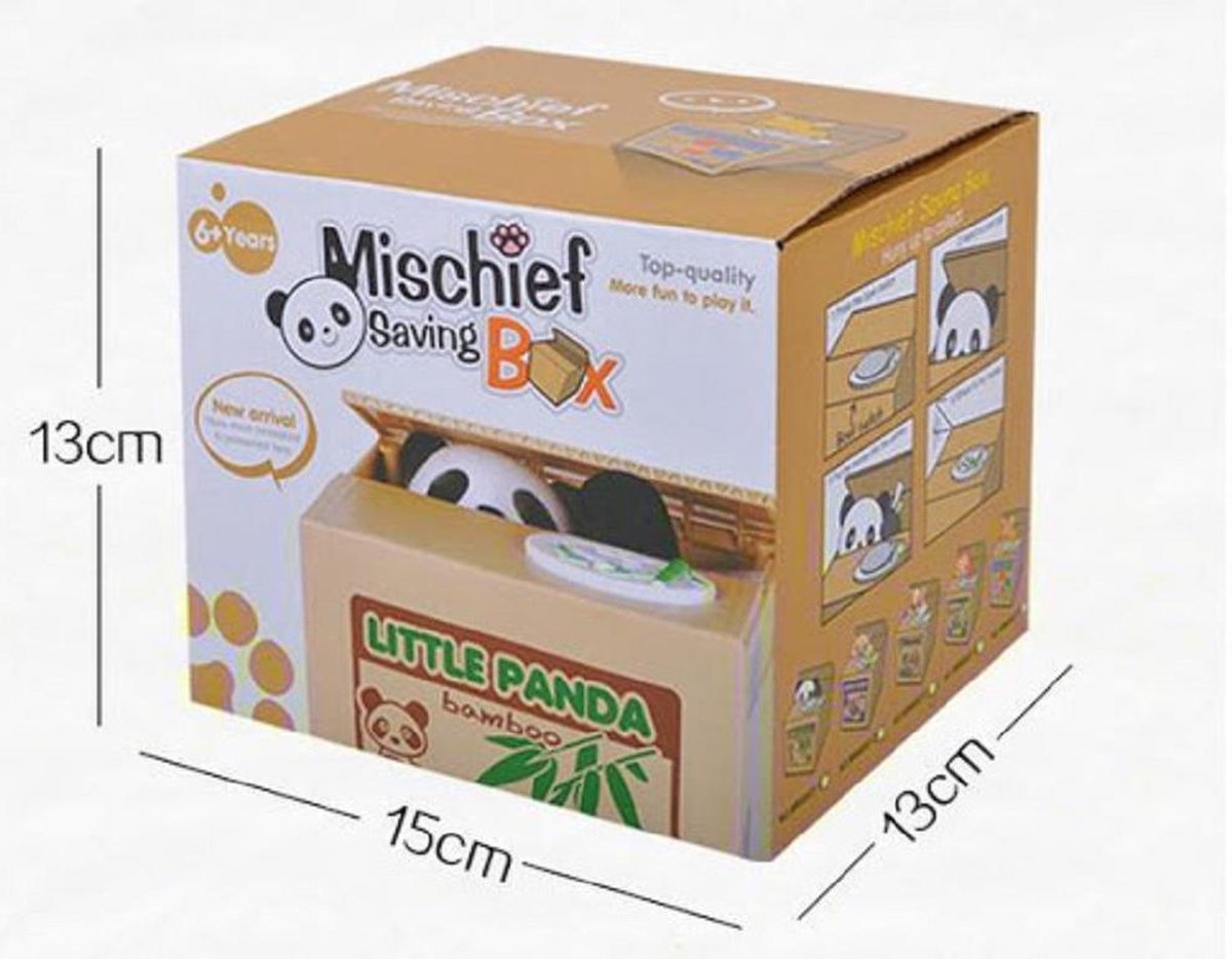 Grappige elektronische spaarpot | PANDA SAVING BOX